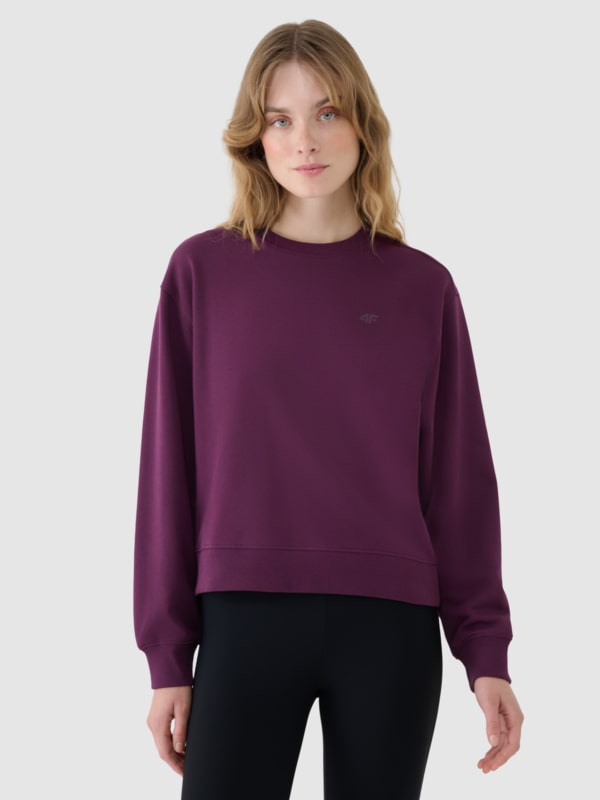 Sweatshirt para Mujer - Violeta - 4FWSS25TSWSF1769            