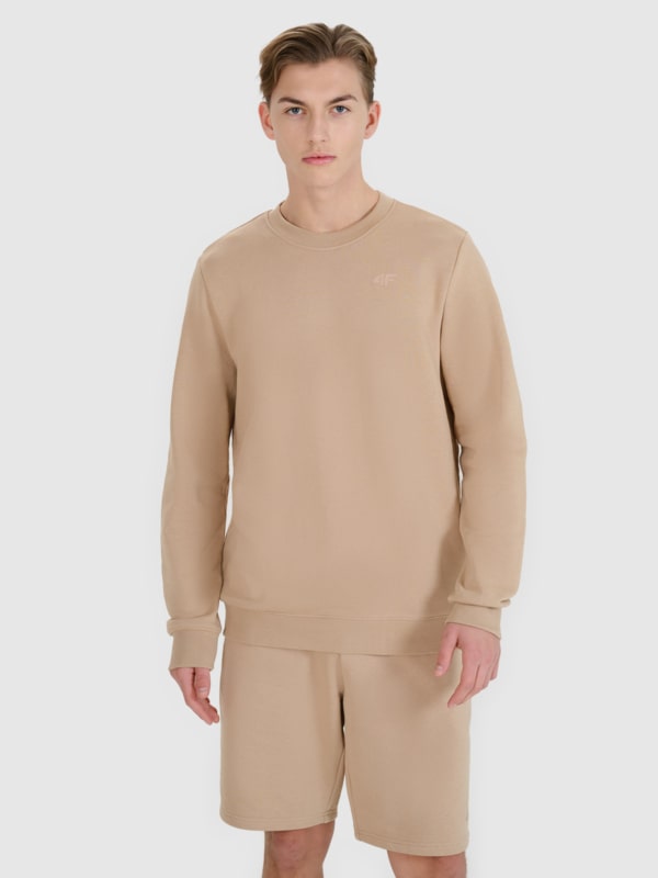 Sweatshirt para Hombre - Beige - 4FWSS25TSWSM1622       