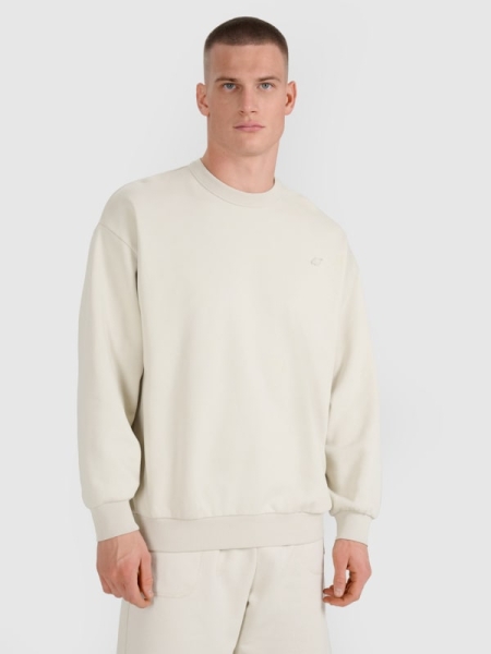 Sweatshirt Unisex - Beige - 4FWSS25TSWSU1546                 