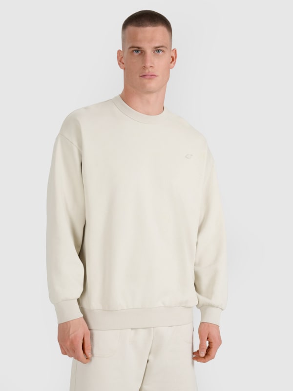 Sweatshirt Unisex - Beige - 4FWSS25TSWSU1546