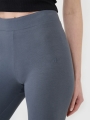 Leggings de Algodón para Mujer - Negros - 4FWMM00TSLEF124