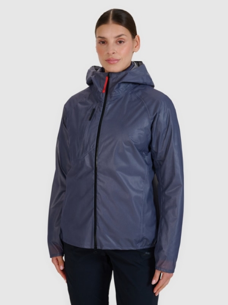 Chaqueta Impermeable 4FPRO con Membrana 15000 para Mujer - Gris - 4FWSS25TTJAF699 