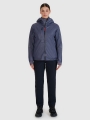 Chaqueta Impermeable 4FPRO con Membrana 15000 para Mujer - Gris - 4FWSS25TTJAF699 