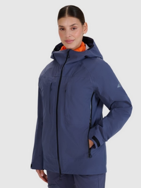 Chaqueta Trekking para Mujer - Gris - 4FWSS25TTJAF700 