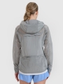 Chaqueta Ultraligera de Running para Mujer - Gris - 4FWSS25TTJAF701