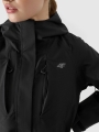 Chaqueta trekking mujer 10000 membrana - negro 4FWSS25TTJAF710 negro