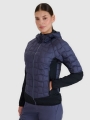 Chaqueta de Trekking para Mujer con Aislamiento Primaloft Black - Gris - 4FWSS25TTJAF720