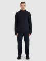 Chaqueta de Trekking para Hombre con Relleno Primaloft ThermoPlume - Negro - 4FWSS25TTJAM0876