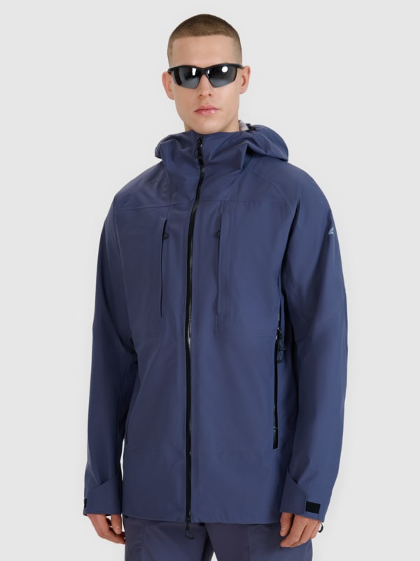 Chaqueta de Trekking para Hombre con Membrana 20000 - Gris - 4FWSS25TTJAM691  