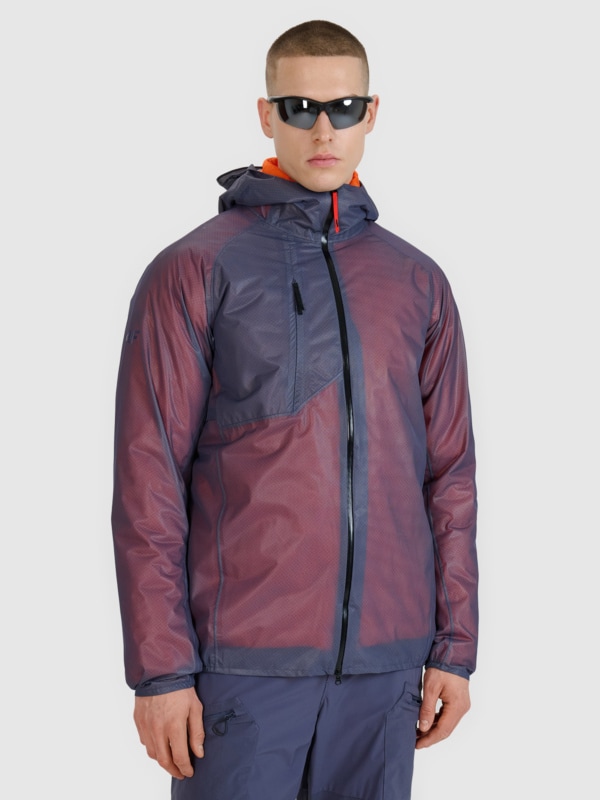 Chaqueta Impermeable 4FPRO con Membrana 15000 para Hombre - Gris - 4FWSS25TTJAM692