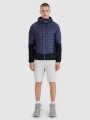 Chaqueta de Trekking para Hombre con Aislamiento Primaloft Black - Gris - 4FWSS25TTJAM697