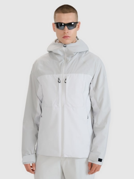 Chaqueta De Trekking para Hombre - Gris - 4FWSS25TTJAM711    