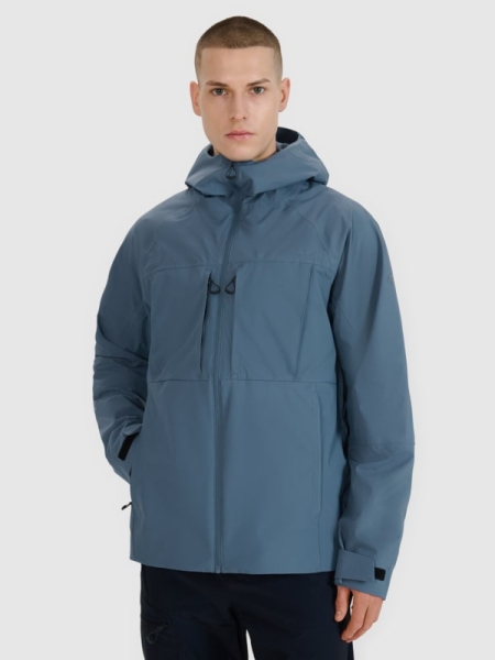 Chaqueta De Trekking Para Hombre - Azul Marino - 4FWSS25TTJAM711    