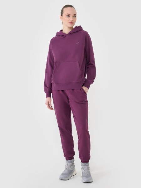 Pantalones de Chándal para Mujer - Púrpura/Violeta - 4FWSS25TTROF0993 
