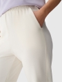 Pantalones de chándal para mujer - Blanco 4FWSS25TTROF1013 Blanco