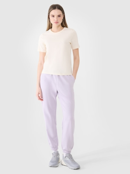 Pantalones de Chándal Jogger para Mujer - Púrpura/Violeta  - 4FWSS25TTROF1013  