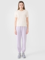 Pantalones de Chándal Jogger para Mujer - Púrpura/Violeta - 4FWSS25TTROF1013