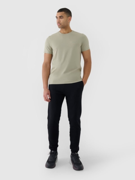 Pantalones de Chándal Jogger para Hombre - Negro - 4FWSS25TTROM1014
