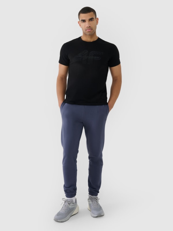 Pantalones de Chándal Jogger para Hombre - Gris - 4FWSS25TTROM1014