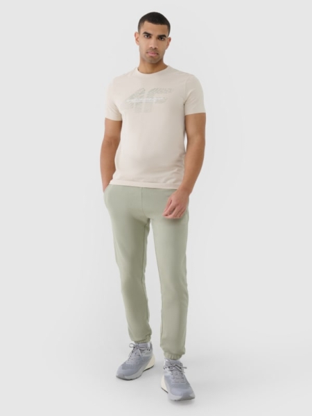 Pantalones de Chándal Jogger para Hombre - Oliva/Caqui - 4FWSS25TTROM1014