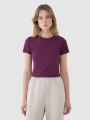 TSHIRT 4FWSS25TTSHF1995 morado