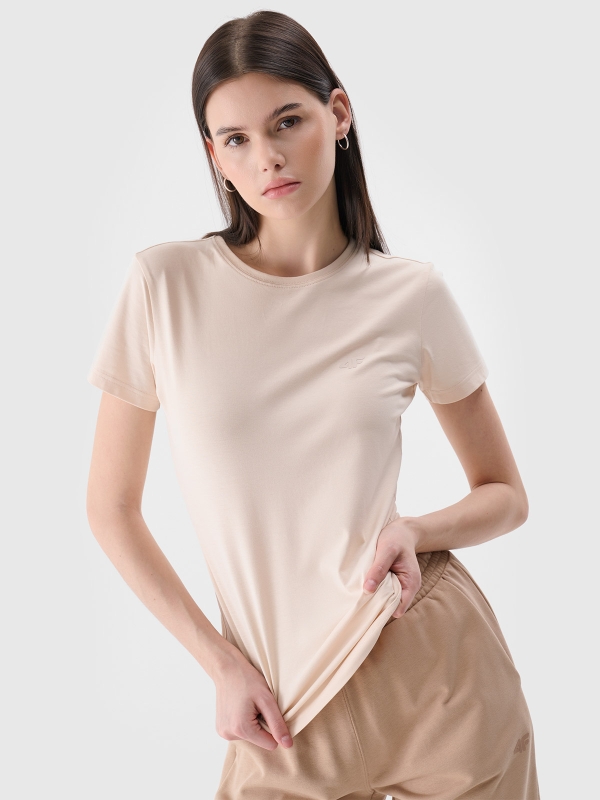 T-shirt para Mujer - Beige - 4FWSS25TTSHU1972                 