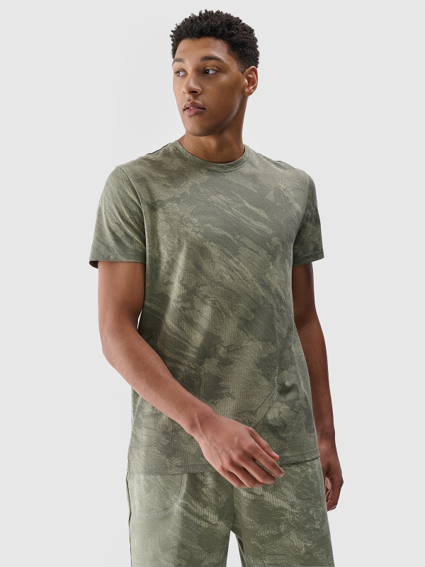CAMISETA 4FWSS25TTSHM1960 oliva/caqui