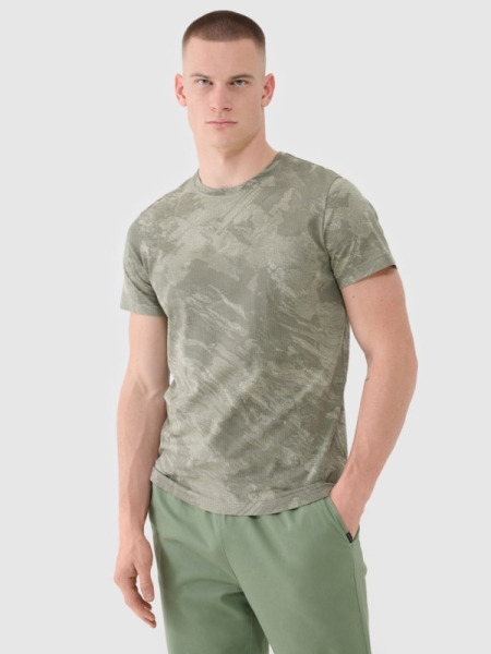 T-shirt para Hombre - Oliva/Caqui - 4FWSS25TTSHM1960  