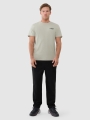 Camiseta regular de hombre con estampado - oliva/caqui 4FWSS25TTSHM1974 oliva/caqui
