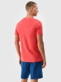Camiseta regular de hombre con estampado - rojo 4FWSS25TTSHM1984 Rojo