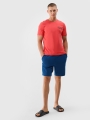 Camiseta regular de hombre con estampado - rojo 4FWSS25TTSHM1984 Rojo
