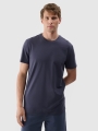 Camiseta lisa de hombre - gris 4FWSS25TTSHM2003 gris