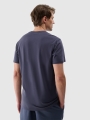 Camiseta lisa de hombre - gris 4FWSS25TTSHM2003 gris
