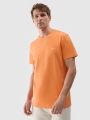 Camiseta lisa de hombre - naranja 4FWSS25TTSHM2003 naranja