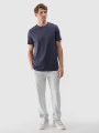 Camiseta regular estampada de hombre - gris 4FWSS25TTSHM2004 gris