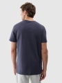 Camiseta regular estampada de hombre - gris 4FWSS25TTSHM2004 gris