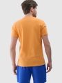Camiseta regular estampada de hombre - naranja 4FWSS25TTSHM2004 naranja