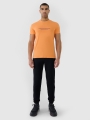 Camiseta regular estampada de hombre - naranja 4FWSS25TTSHM2004 naranja