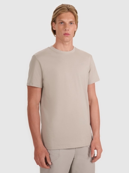 Camiseta Lisa para Hombre - Gris - 4FWSS25TTSHM2074      