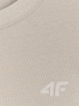 Camiseta lisa de hombre - gris 4FWSS25TTSHM2074 gris