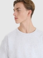 T-shirt Oversize Unisex - Gris - 4FWSS25TTSHU1972    