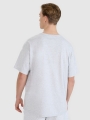 T-shirt Oversize Unisex - Gris - 4FWSS25TTSHU1972    