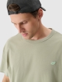 T-shirt Oversize Unisex - Oliva/Caqui - 4FWSS25TTSHU1972    