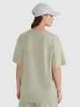 T-shirt Oversize Unisex - Oliva/Caqui - 4FWSS25TTSHU1972    