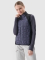 Chaleco de Trekking para Mujer con Relleno Primaloft Black - Gris - 4FWSS25TVJAF180