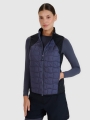 Chaleco de Trekking para Mujer con Relleno Primaloft Black - Gris - 4FWSS25TVJAF180