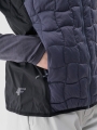 Chaleco de Trekking para Mujer con Relleno Primaloft Black - Gris - 4FWSS25TVJAF180