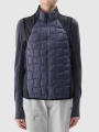 Chaleco de Trekking para Mujer con Relleno Primaloft Black - Gris - 4FWSS25TVJAF180