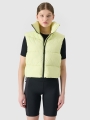 Chaleco con Relleno de Plumas Sintéticas para Mujer - Verde - 4FWSS25TVJAF182