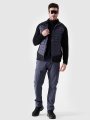 Chaleco de plumón de trekking para hombre con relleno Primaloft Black - gris 4FWSS25TVJAM177 gris